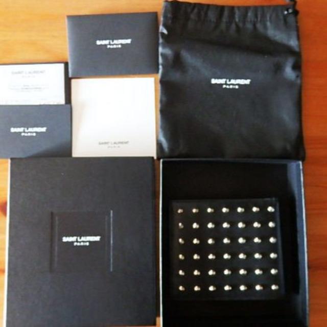 SAINT LAURENT - SAINT LAURENT☆箱 保存袋付属☆2つ折り財布