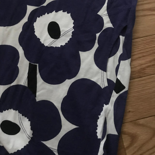 marimekko(マリメッコ)のマリメッコ  marimekko 青 ブルー ウニッコ ワンピース Mの方向け レディースのワンピース(ミニワンピース)の商品写真