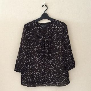 ユナイテッドアローズグリーンレーベルリラクシング(UNITED ARROWS green label relaxing)のグリーンレーベル♡ランダムドット柄シャツ(シャツ/ブラウス(長袖/七分))