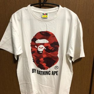 値下 白 2XL BAPE xF.C.R.B.L/S APE HEAD TEE