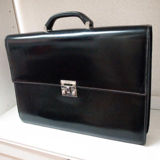 サルヴァトーレフェラガモ(Salvatore Ferragamo)の正規品♡最安値♡フェラガモ　ビジネスバッグ　黒　書類バッグ　メンズ　スーツ　財布(ビジネスバッグ)