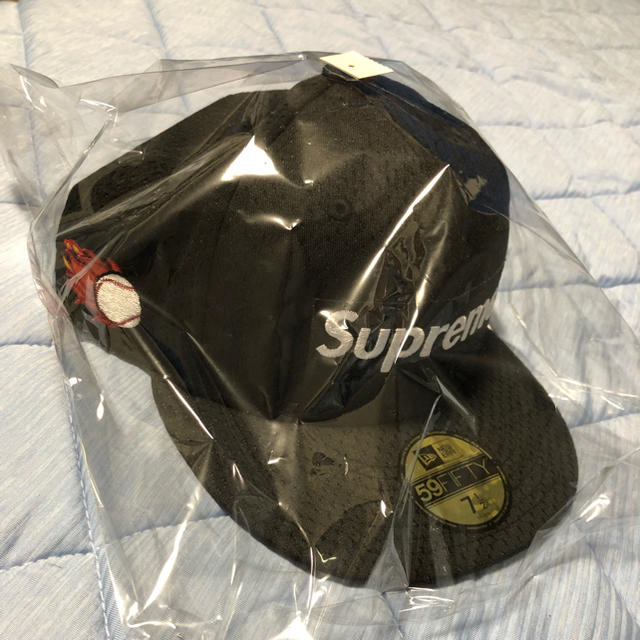 supreme 18ss NEW ERA キャップ