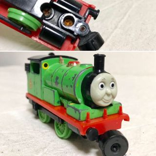 バンダイ(BANDAI)の難あり トーマスエンジンコレクション 「パーシー」② きかんしゃトーマス(電車のおもちゃ/車)