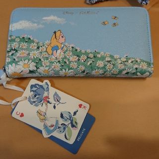 キャスキッドソン(Cath Kidston)の新品未使用 Cath Kidston不思議の国のアリス ウォレット(財布)