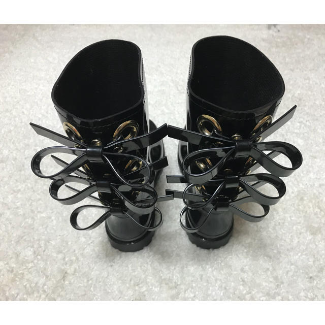 RED VALENTINO - レッドヴァレンティノ リボン レインブーツ サイズ35 ... レッドヴァレンティノ リボンレインブーツ