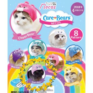 ケアベア(CareBears)のネコス ケアベア  Share Bear  ねこのかぶりもの(猫)