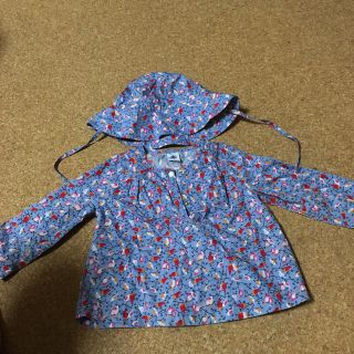 プチバトー(PETIT BATEAU)のプチバトー 帽子と長袖のセット(シャツ/カットソー)