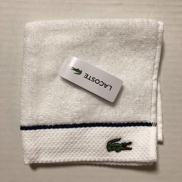 LACOSTE(ラコステ)のラコステ LACOSTE ハンカチ タオル レディース メンズ 3枚セット メンズのファッション小物(ハンカチ/ポケットチーフ)の商品写真