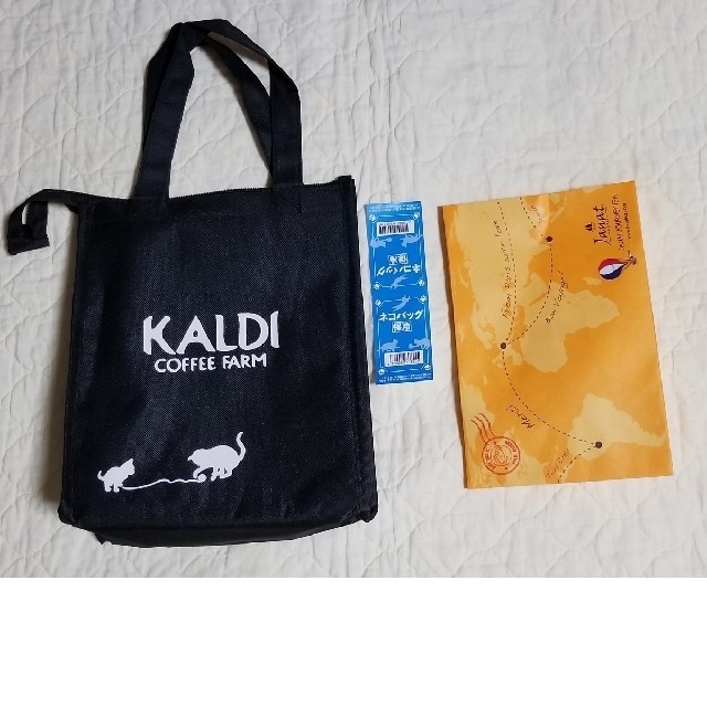 KALDI(カルディ)ののん様専用　カルディ　ねこバッグ 食品/飲料/酒の飲料(茶)の商品写真