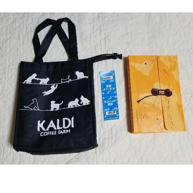 KALDI(カルディ)ののん様専用　カルディ　ねこバッグ 食品/飲料/酒の飲料(茶)の商品写真