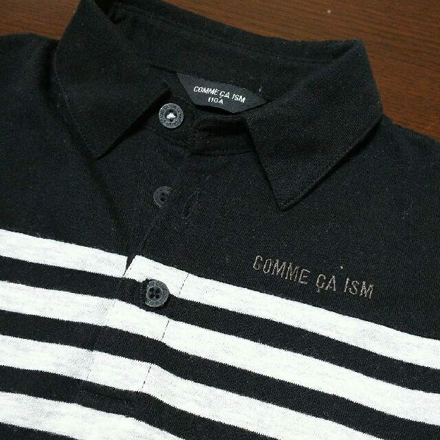 COMME CA ISM(コムサイズム)のコムサ ポロシャツ キッズ/ベビー/マタニティのキッズ服男の子用(90cm~)(Tシャツ/カットソー)の商品写真