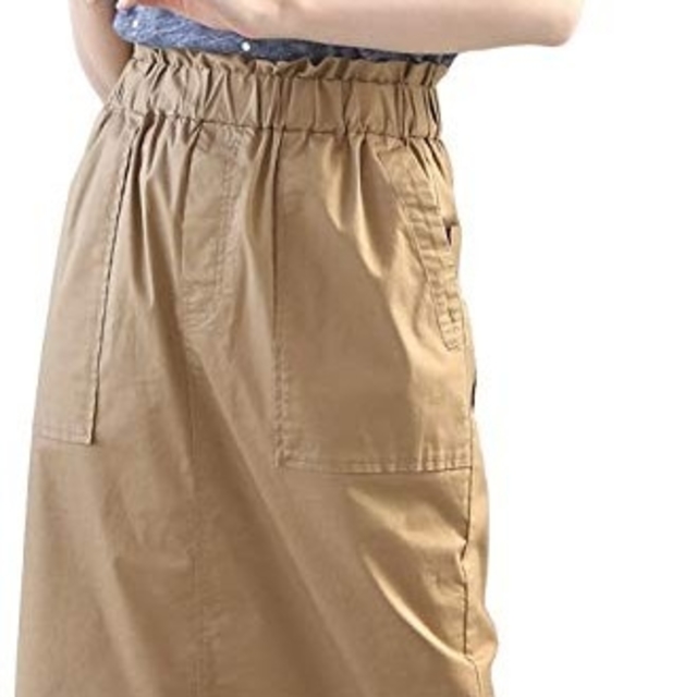 coen(コーエン)のCOEN(ユナイテッドアローズグループ)のツイルイージーロングタイトスカートL  レディースのスカート(ロングスカート)の商品写真