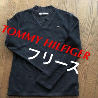 トミーヒルフィガー(TOMMY HILFIGER)のTOMMY HILFIGER フリース NY購入 M 黒 トミー 長袖(ニット/セーター)