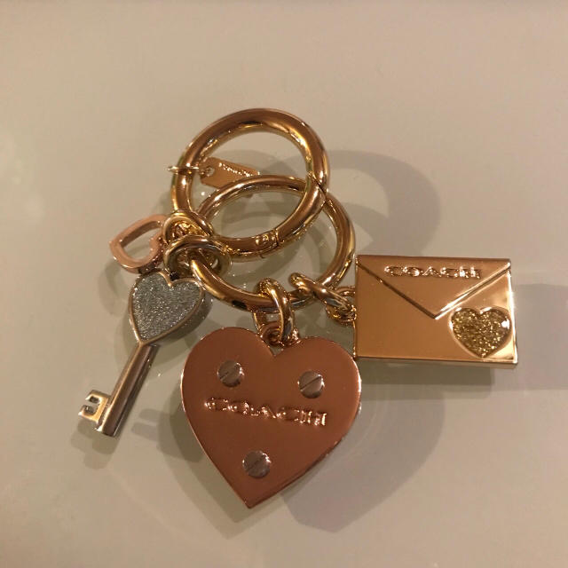 COACH(コーチ)のCOACH バックチャーム キーホルダー 新品未使用 即購入優先 レディースのアクセサリー(チャーム)の商品写真