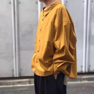 unused taking big shirt アンユーズド シャツ 解体