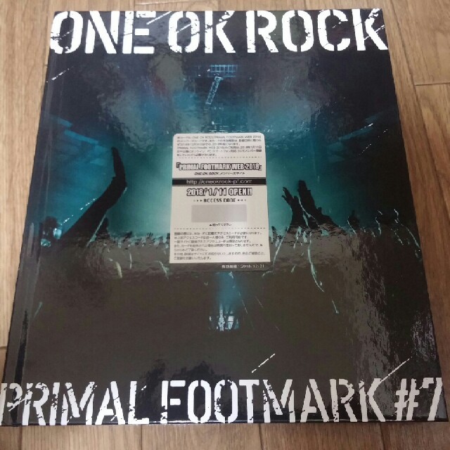 ONE OK ROCK(ワンオクロック)のONE OK ROCK PRlMAL FOOTMARK メンバーカード チケットの音楽(国内アーティスト)の商品写真