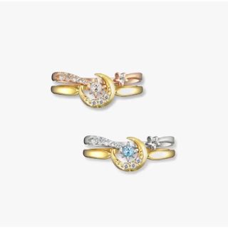 スタージュエリー(STAR JEWELRY)の限定モデル☆MOON&SUN(リング(指輪))