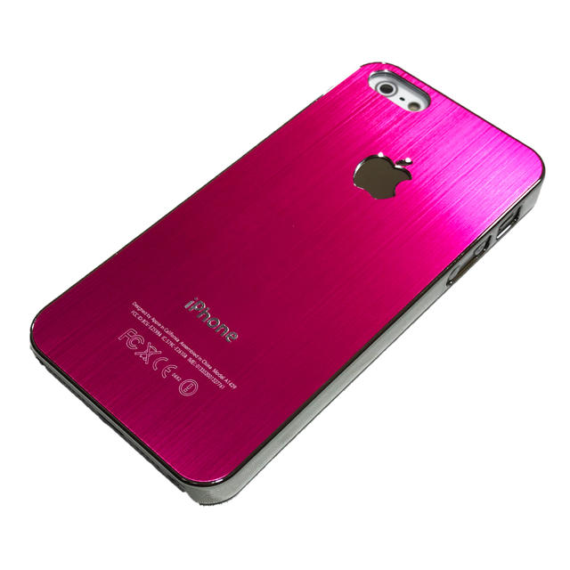 Iphonese 5s 5 ケース アルミ削り出し風 Appleロゴ ピンクの通販 By Iphonese 6s 7 8ケース セール中 ラクマ