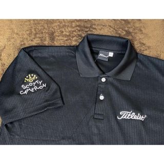 タイトリスト(Titleist)のタイトリストスコッティ キャメロン ポロシャツ 黒(ウエア)