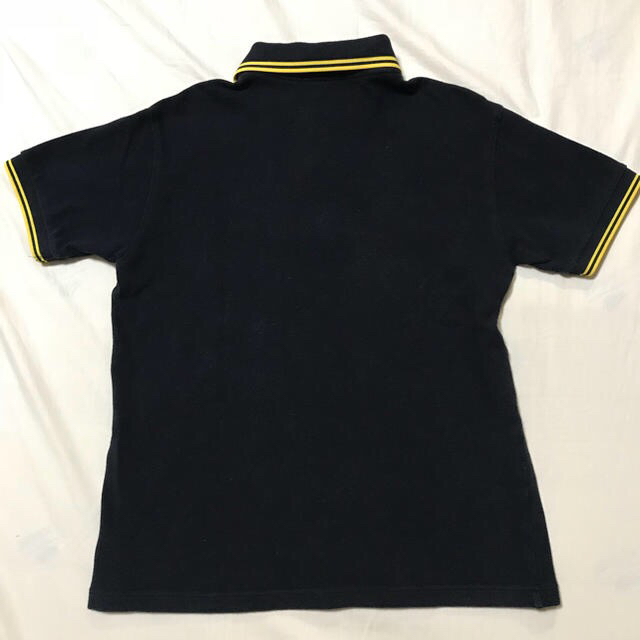 FRED PERRY(フレッドペリー)のFRED PERRY ポロシャツ Lsize ブラック×イエロー メンズのトップス(ポロシャツ)の商品写真