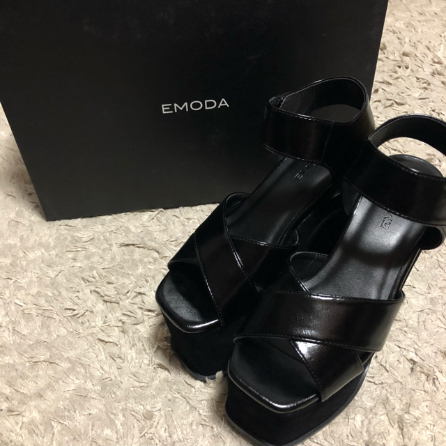 EMODA(エモダ)のEMODA 厚底サンダル ハイヒールコンビシューズ レディースの靴/シューズ(サンダル)の商品写真