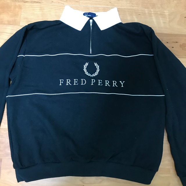 AMERICAN RAG CIE(アメリカンラグシー)のFRED PERRY×AMERICAN RAG CIEコラボ スウェット希少L メンズのトップス(スウェット)の商品写真