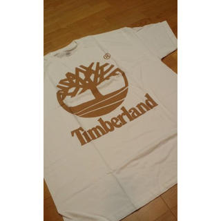 ティンバーランド(Timberland)のTimberland  ティンバーランド茶色プリント  大きい  size2XL(Tシャツ/カットソー(半袖/袖なし))