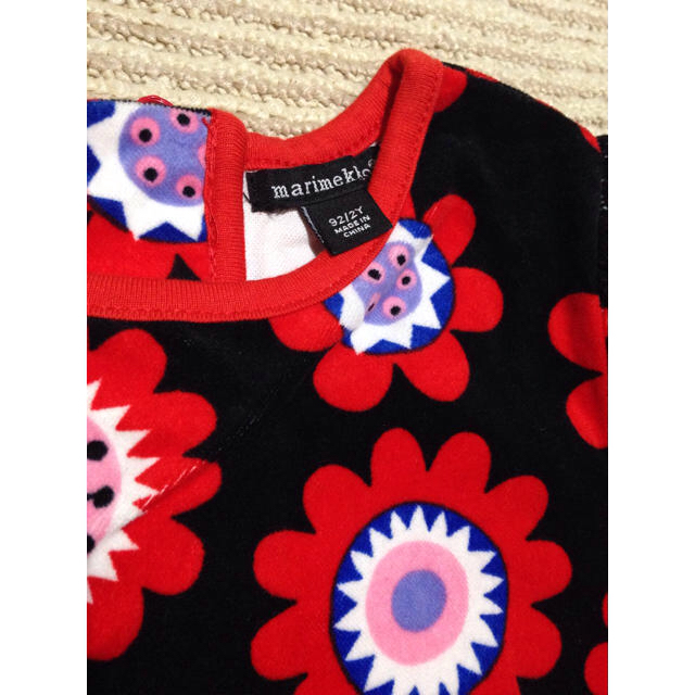 marimekko(マリメッコ)のマリメッコ チュニック 2歳用 キッズ/ベビー/マタニティのキッズ服女の子用(90cm~)(ワンピース)の商品写真