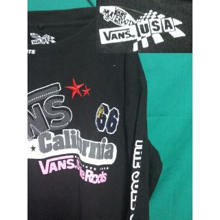 ヴァンズ(VANS)の【ビックロゴ】
VANS バンズUSA66 スケボーコンセプトTシャツ サイズL(Tシャツ/カットソー(半袖/袖なし))