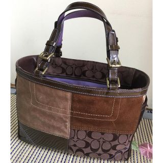 コーチ(COACH)のCOACH シグネチャーパッチワークギャラリートート(トートバッグ)