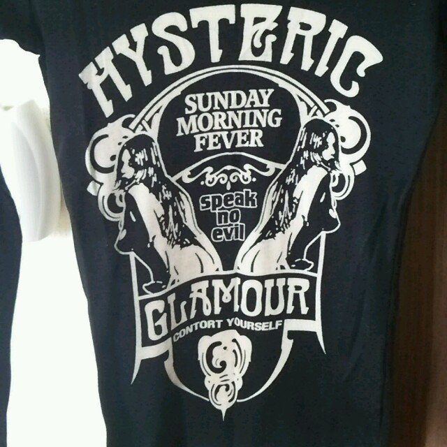 HYSTERIC GLAMOUR(ヒステリックグラマー)の超美品♪ヒスのロンＴ(*^▽^*)ﾉ レディースのトップス(カットソー(長袖/七分))の商品写真