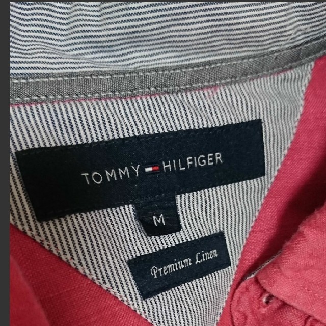 TOMMY HILFIGER(トミーヒルフィガー)のトミー ヒルフィガー☆プレミアムリネン メンズのトップス(Tシャツ/カットソー(半袖/袖なし))の商品写真