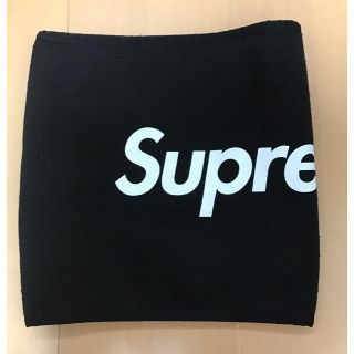 シュプリーム(Supreme)のあきもん様 2015aw supreme ネックウォーマー 黒 正規品(ネックウォーマー)