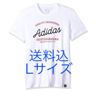 アディダス(adidas)の送料込 Lサイズ adidas skateboarding tshirt(Tシャツ/カットソー(半袖/袖なし))