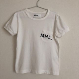 マーガレットハウエル(MARGARET HOWELL)の【MHL】ロゴ入りTシャツ(Tシャツ(半袖/袖なし))