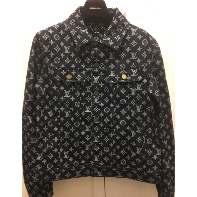 新品  LV MONOGRAM DENIM JACKET