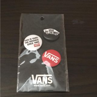 ヴァンズ(VANS)の【直径2.5cm】VANS 正規品 缶バッチ 1セット(その他)