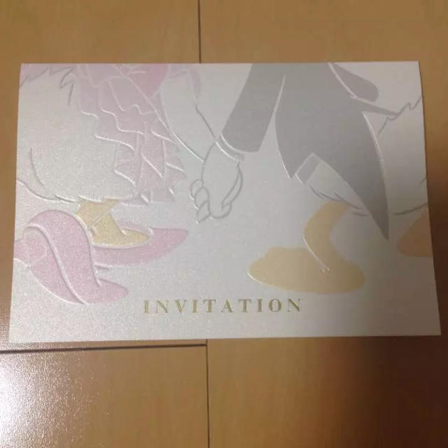 Disney(ディズニー)の結婚式♡招待状 ハンドメイドのウェディング(その他)の商品写真