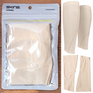 スキンズ(SKINS)の★新品正規品・肌色S★SKINS スキンズ カーフタイツ(ふくらはぎ加圧タイツ)(トレーニング用品)