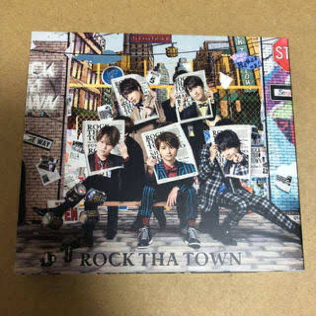 Sexy Zone(セクシー ゾーン)のROCK THA TOWN 初回限定盤A 予約特典付き エンタメ/ホビーのCD(ポップス/ロック(邦楽))の商品写真