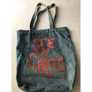 シーバイクロエ(SEE BY CHLOE)のSEE By CHLOE デニムトート(トートバッグ)