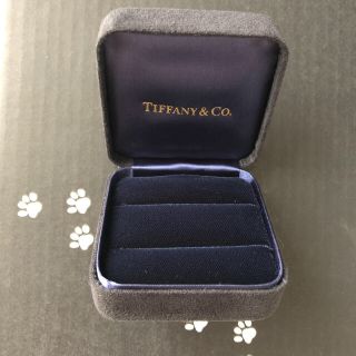 ティファニー(Tiffany & Co.)のティファニー指輪ケース2本用(小物入れ)