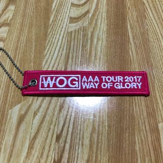 AAA WOGストラップ ピンク(アイドルグッズ)