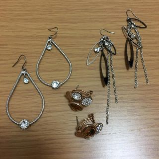 ジュエリーツツミ(JEWELRY TSUTSUMI)のファッションピアス 3点セット(ピアス)