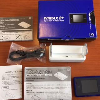 エヌイーシー(NEC)のSpeed Wi-Fi NEXT WX03 クレードルセット(その他)