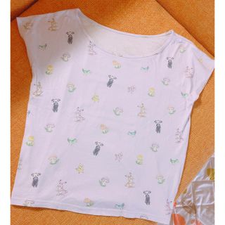 フランシュリッペ(franche lippee)のフランシュリッペ★パープル★Tシャツ★美品★サイズM(Tシャツ(半袖/袖なし))