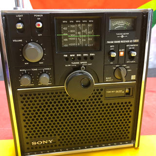 SONY 5バンドラジオ　スカイセンサー　ICF-5800