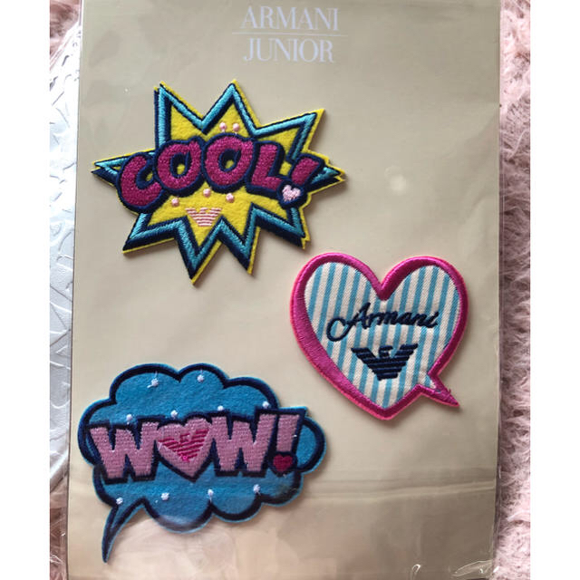 ARMANI JUNIOR(アルマーニ ジュニア)のアルマーニ ジュニア 筆箱 アップリケ キッズ/ベビー/マタニティのこども用ファッション小物(その他)の商品写真