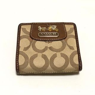 コーチ(COACH)の 【笹sale様専用】 COACH 二つ折り財布 ポケットサイズ(財布)