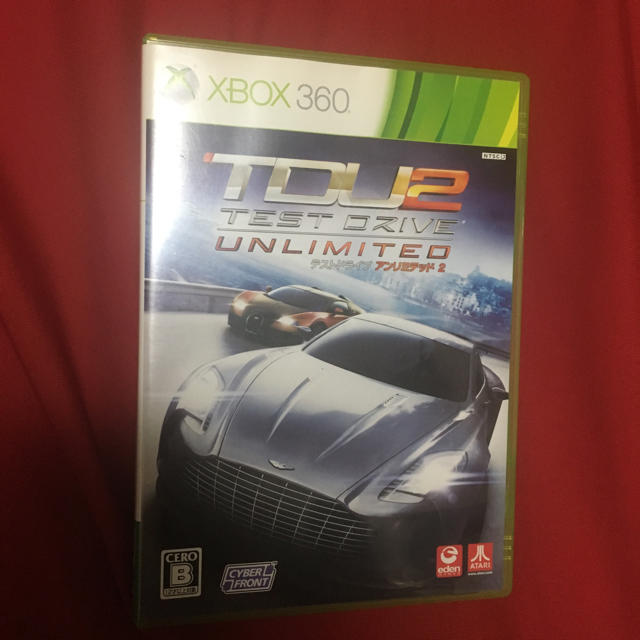 Xbox360(エックスボックス360)のテストドライブアンリミテッド2 エンタメ/ホビーのゲームソフト/ゲーム機本体(家庭用ゲームソフト)の商品写真